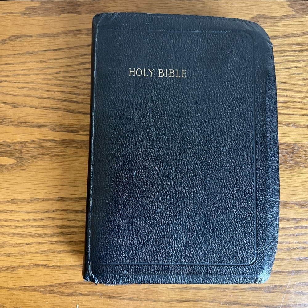 Vintage Holy Bible 1952 Revised Standard Version, Zippered, Thomas Nelson & Sons